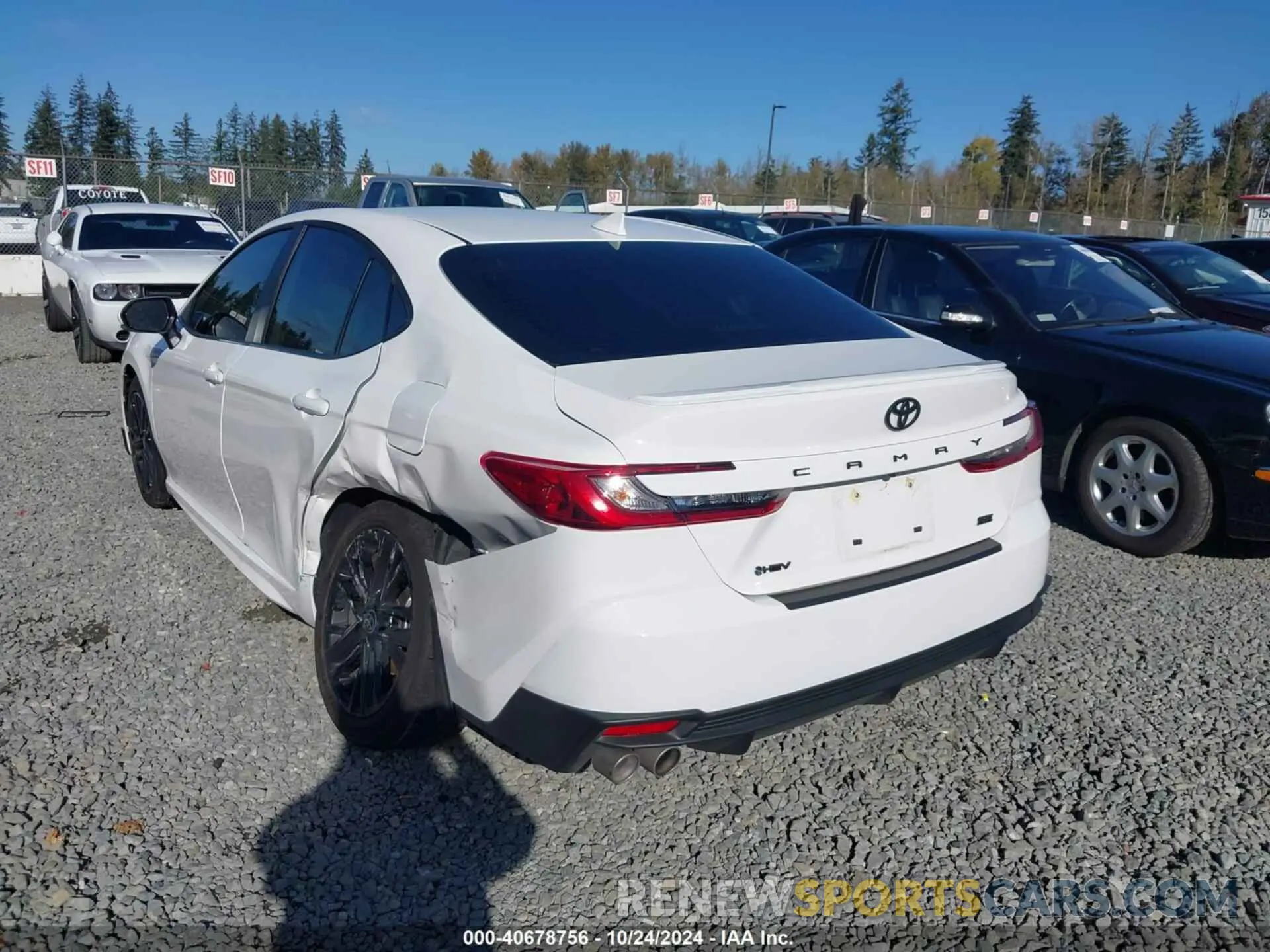 3 fotografías del automóvil dañado 4T1DAACK3SU014161 TOYOTA CAMRY 2025