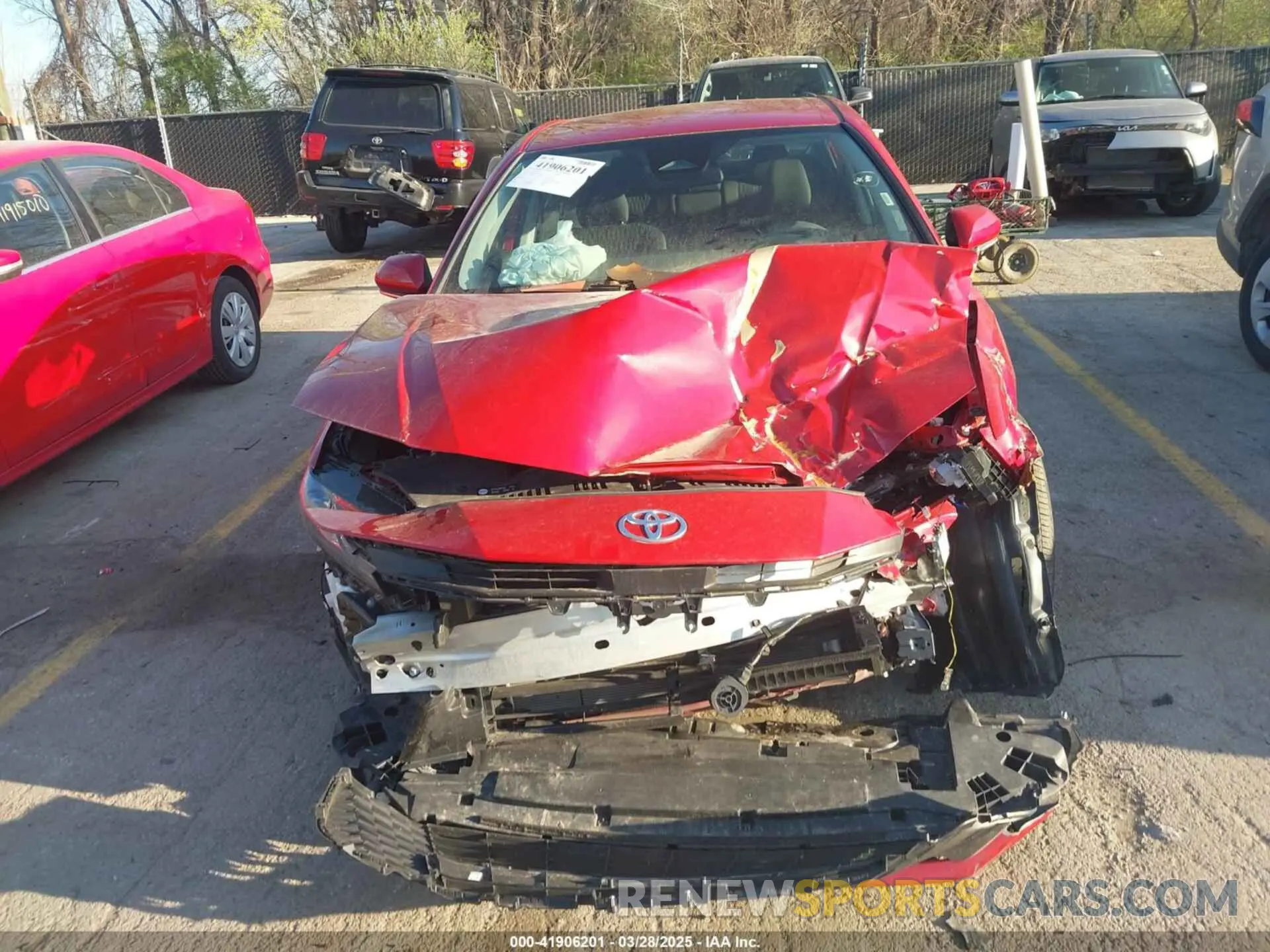 6 fotografías del automóvil dañado 4T1DAACK3SU020249 TOYOTA CAMRY 2025