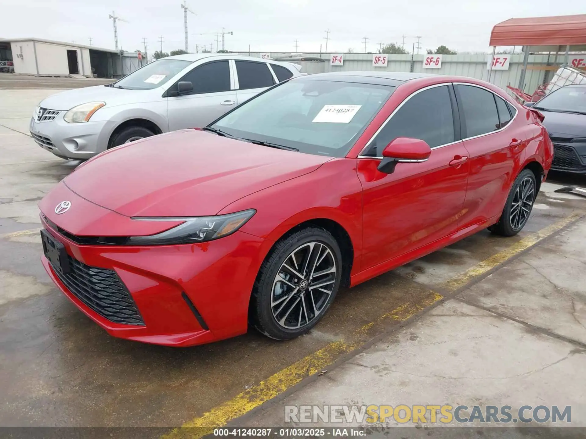2 fotografías del automóvil dañado 4T1DAACK3SU041943 TOYOTA CAMRY 2025
