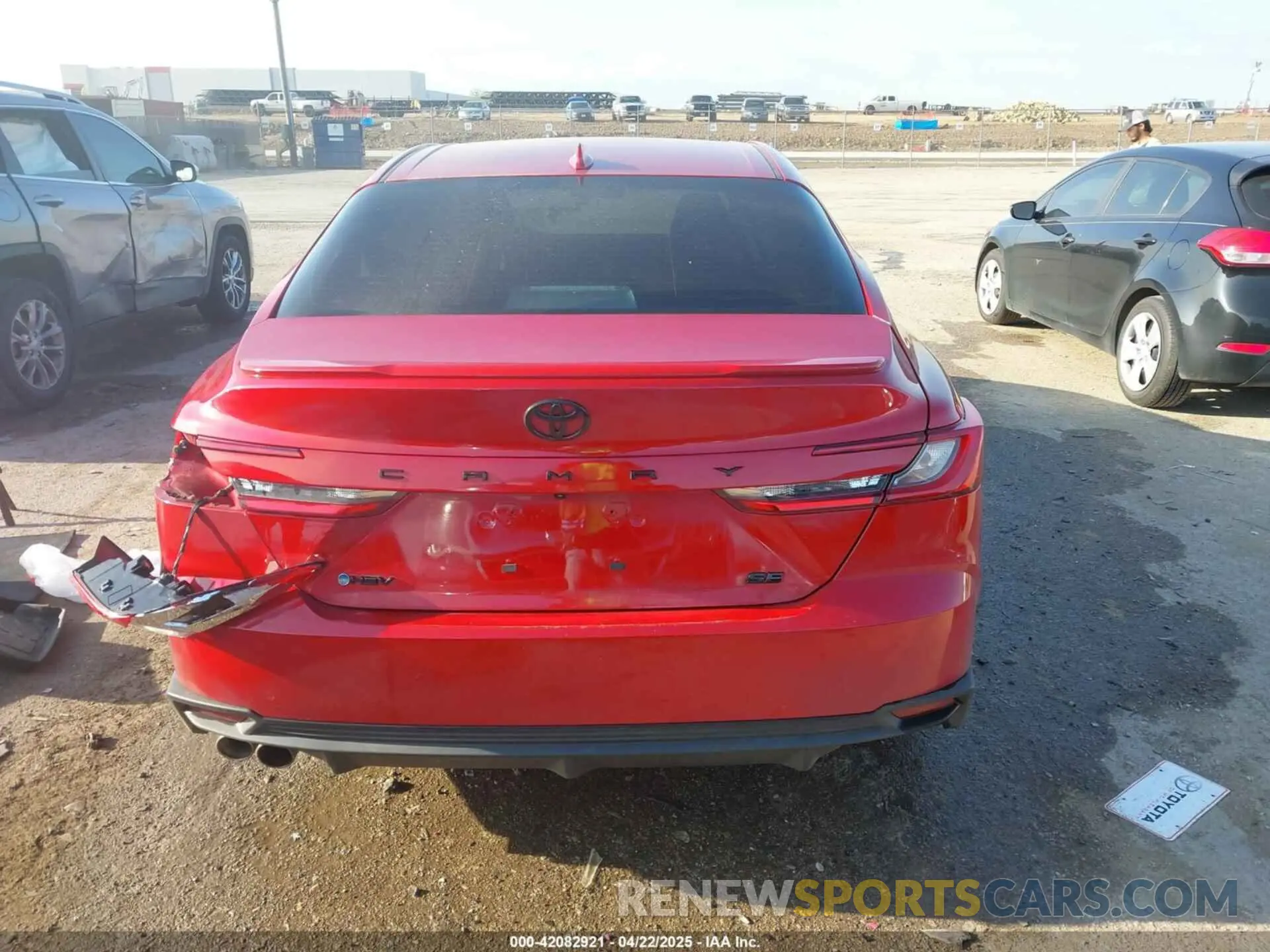 16 fotografías del automóvil dañado 4T1DAACK3SU050769 TOYOTA CAMRY 2025