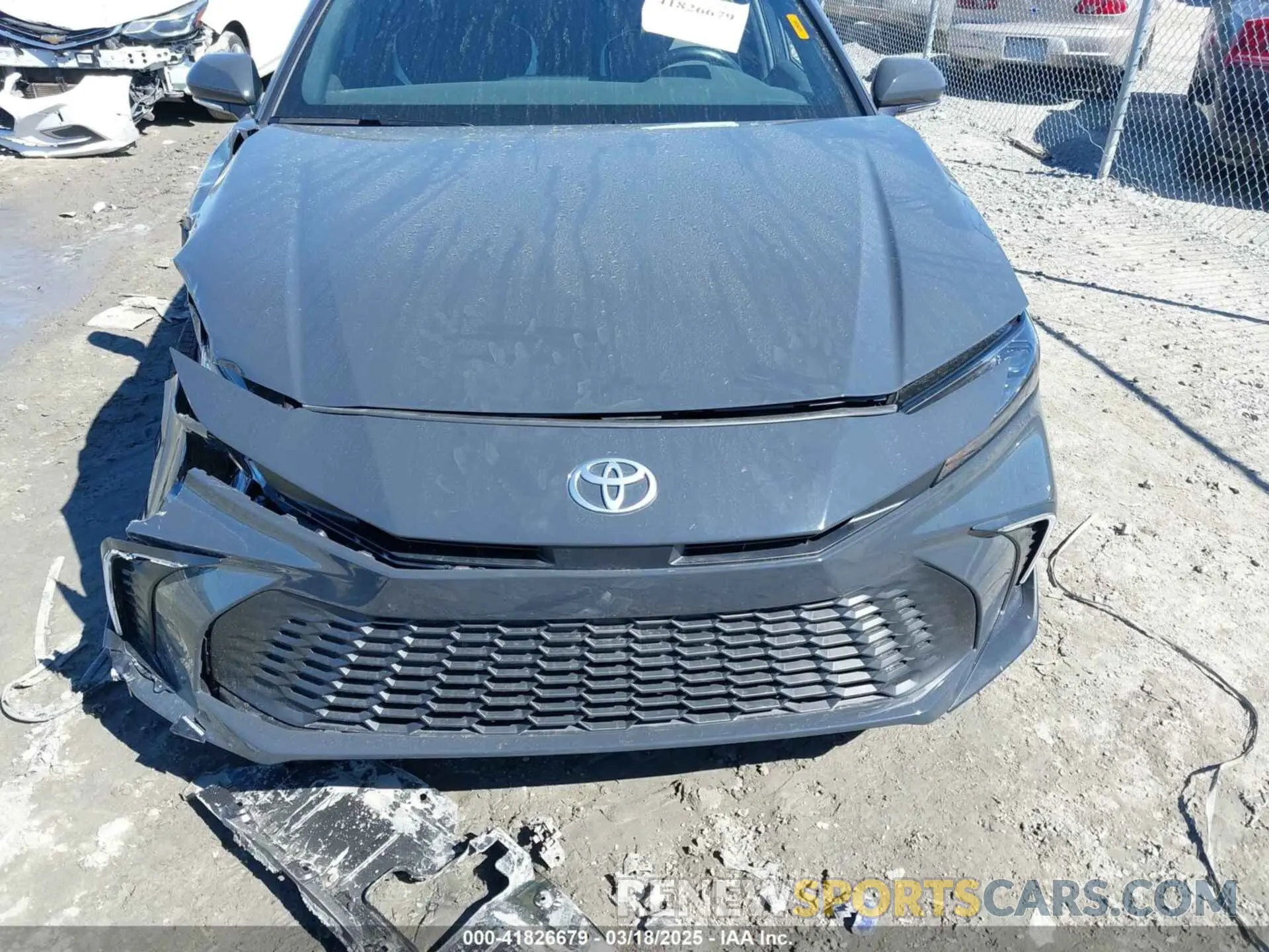 12 fotografías del automóvil dañado 4T1DAACK3SU055275 TOYOTA CAMRY 2025