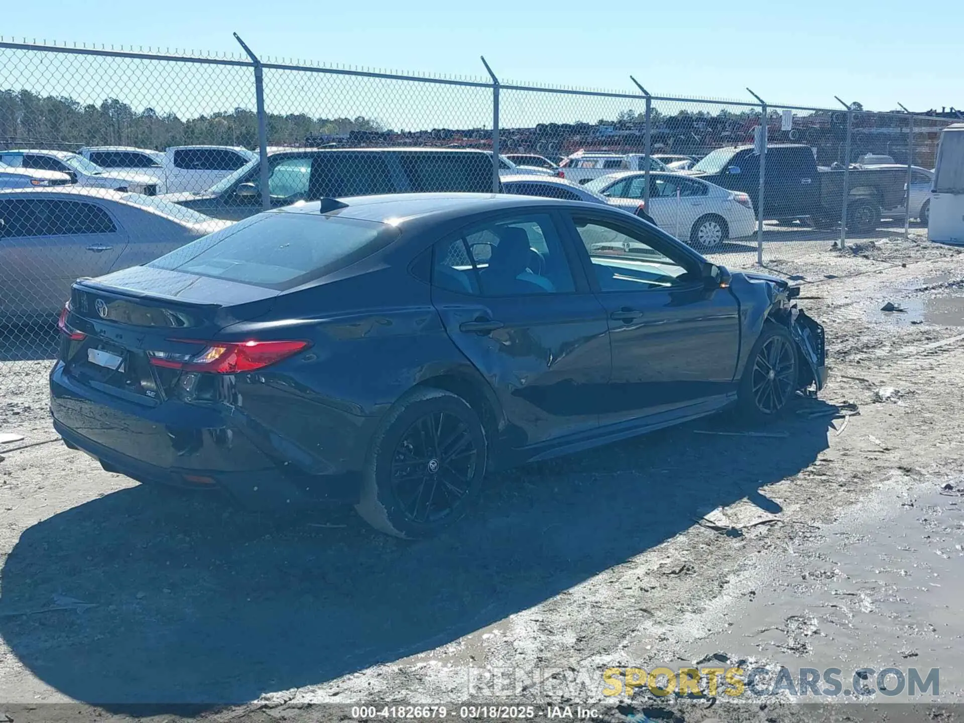 4 fotografías del automóvil dañado 4T1DAACK3SU055275 TOYOTA CAMRY 2025