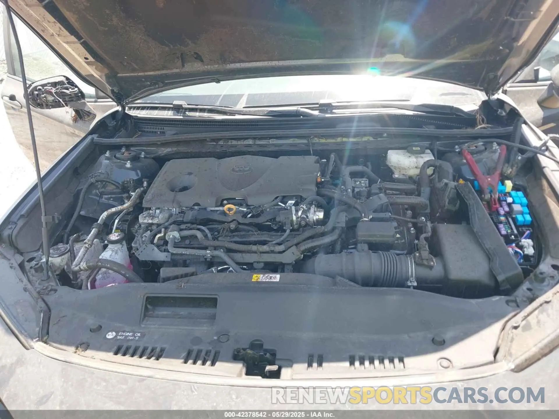 10 fotografías del automóvil dañado 4T1DAACK3SU060721 TOYOTA CAMRY 2025