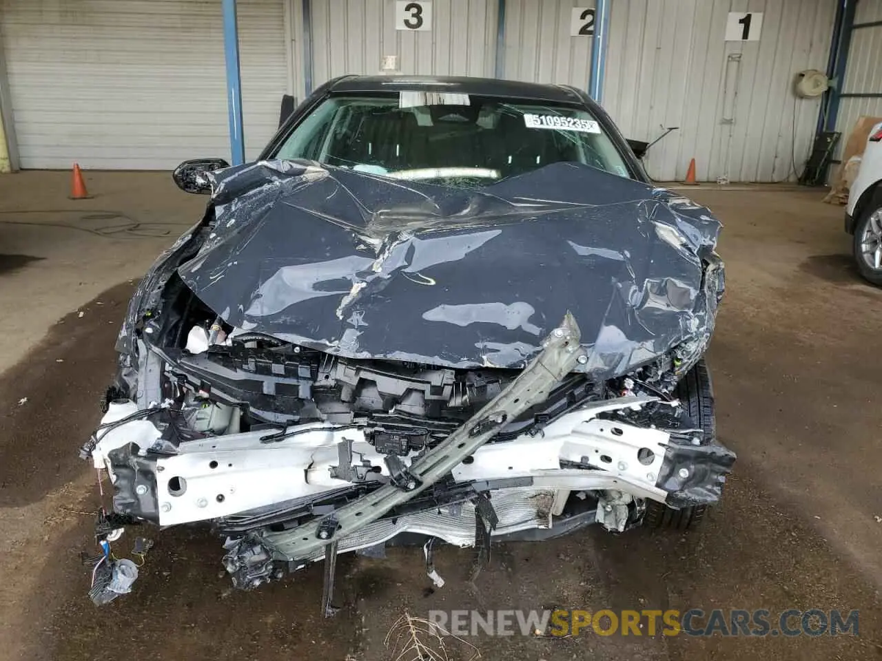 5 fotografías del automóvil dañado 4T1DAACK3SU106435 TOYOTA CAMRY 2025