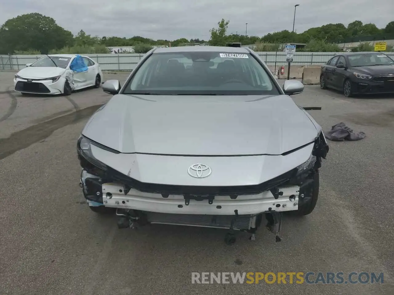 5 fotografías del automóvil dañado 4T1DAACK3SU503322 TOYOTA CAMRY 2025