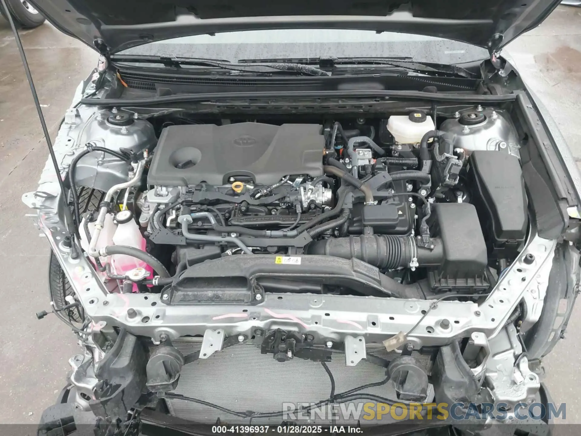 10 fotografías del automóvil dañado 4T1DAACK3SU505927 TOYOTA CAMRY 2025