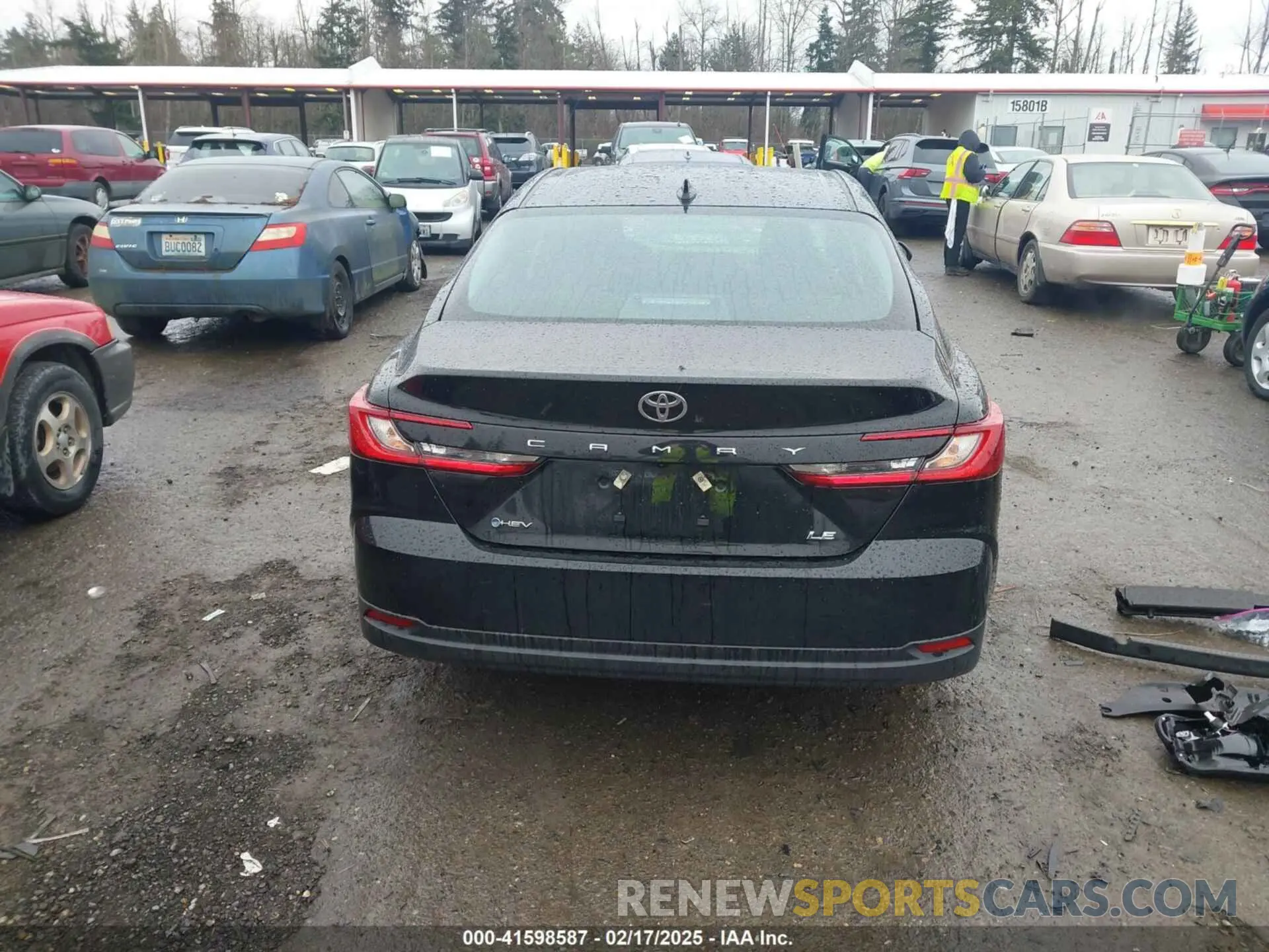 17 fotografías del automóvil dañado 4T1DAACK3SU519469 TOYOTA CAMRY 2025