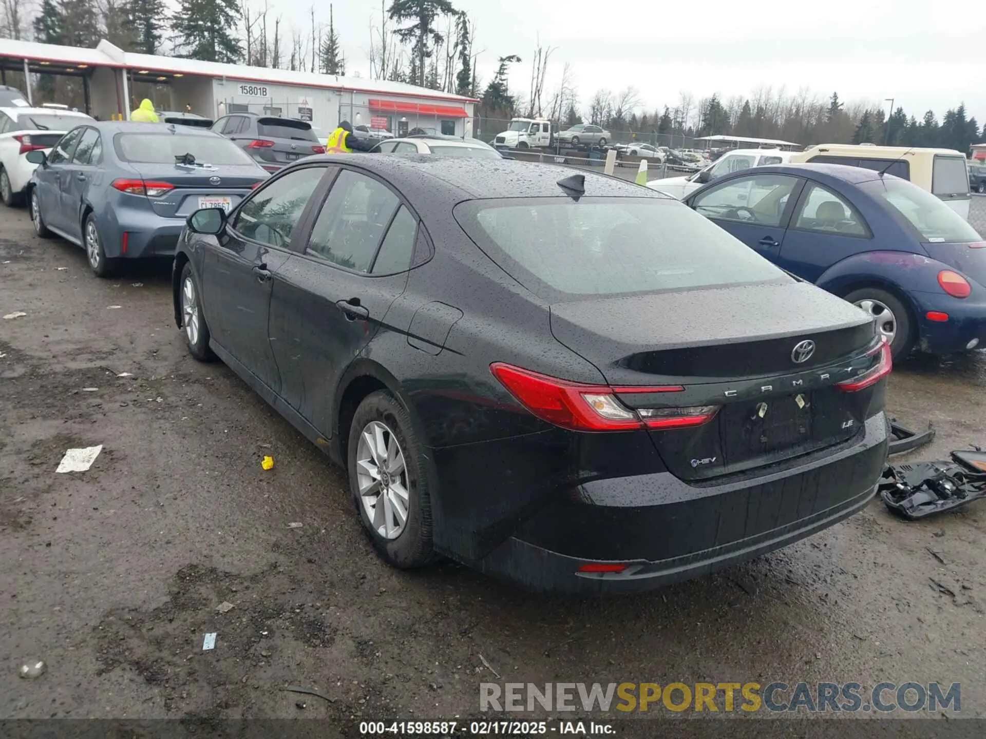 3 fotografías del automóvil dañado 4T1DAACK3SU519469 TOYOTA CAMRY 2025