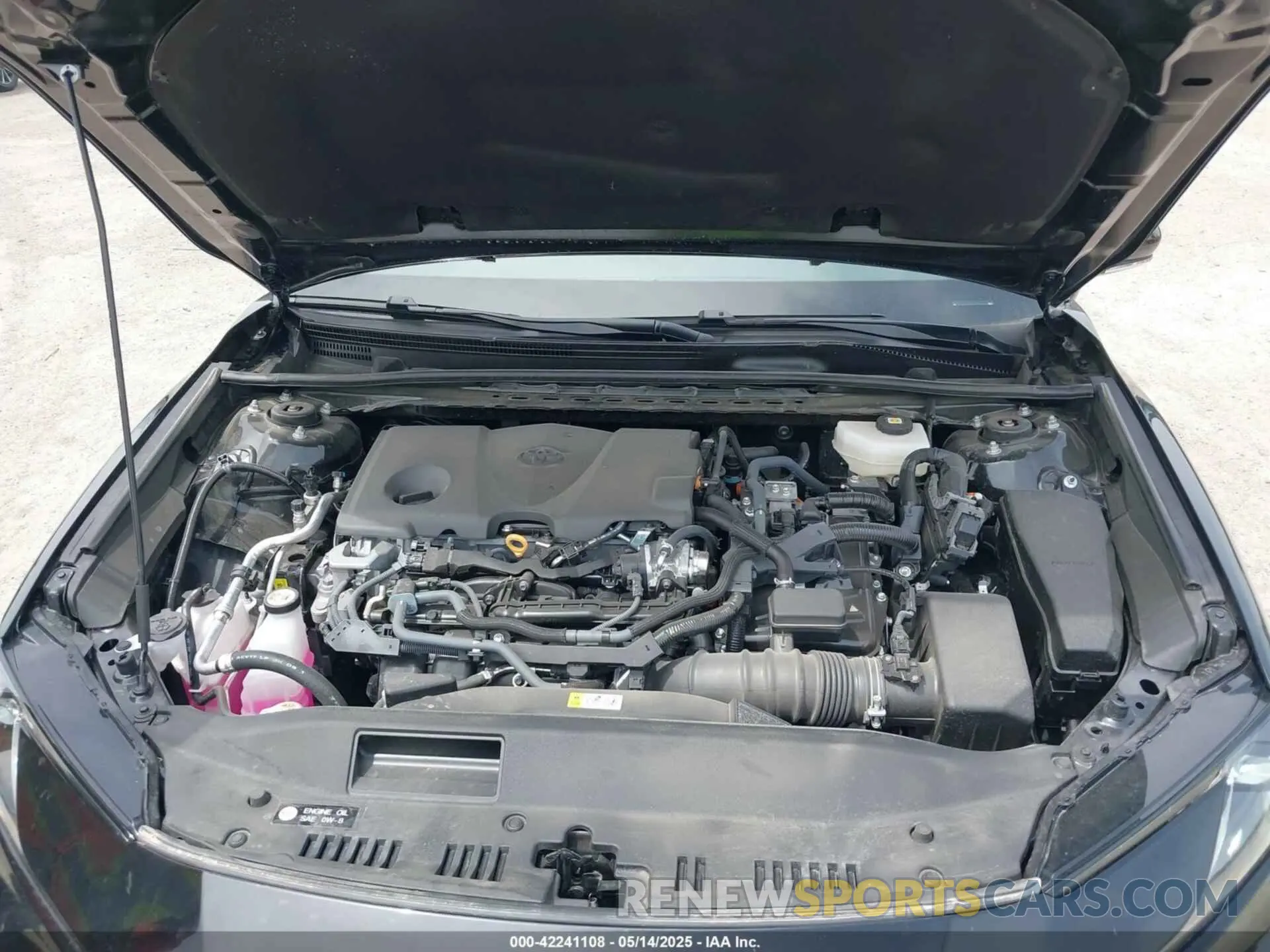 10 fotografías del automóvil dañado 4T1DAACK3SU537969 TOYOTA CAMRY 2025