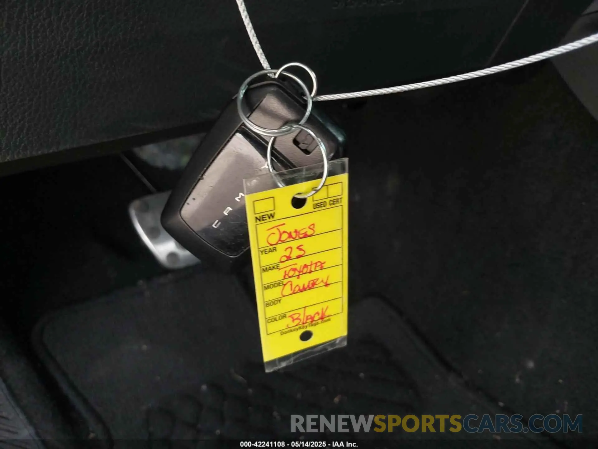 11 fotografías del automóvil dañado 4T1DAACK3SU537969 TOYOTA CAMRY 2025