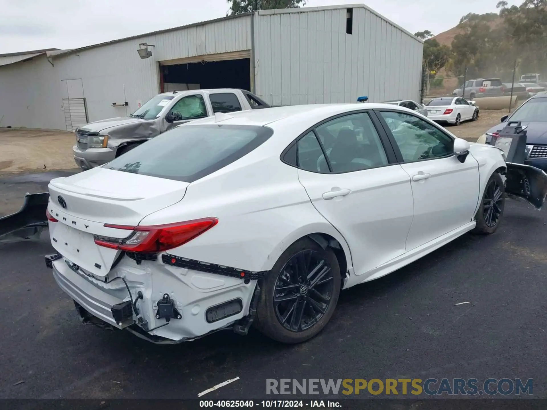 4 fotografías del automóvil dañado 4T1DAACK3SU540158 TOYOTA CAMRY 2025