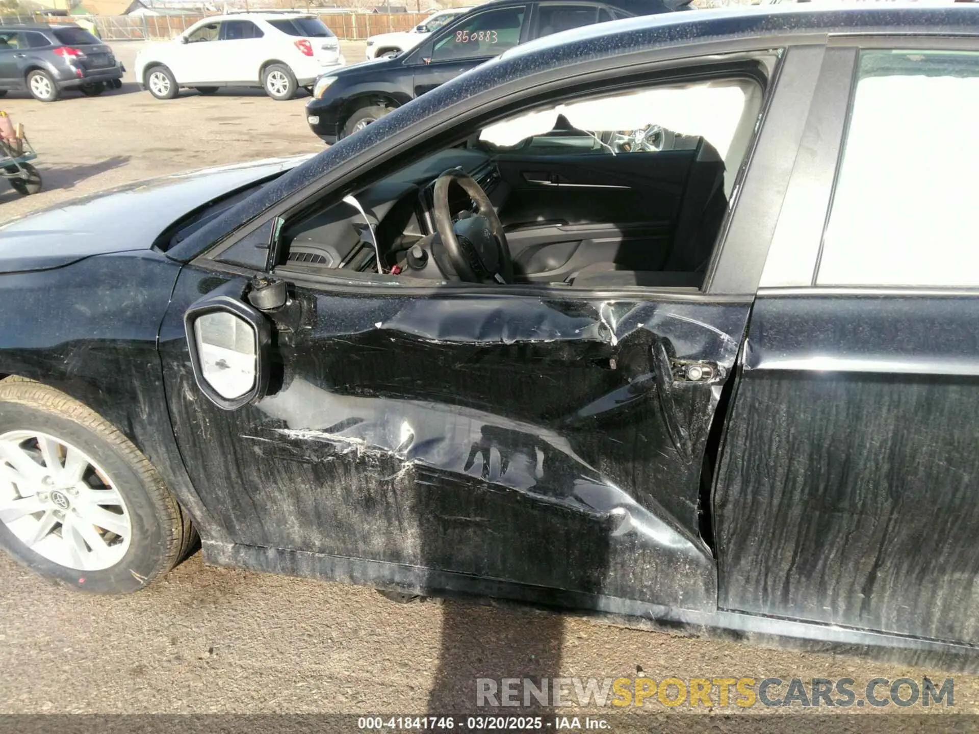 6 fotografías del automóvil dañado 4T1DAACK3SU579154 TOYOTA CAMRY 2025