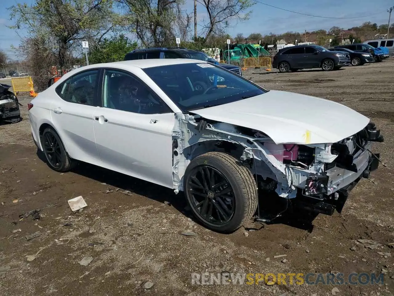 4 fotografías del automóvil dañado 4T1DAACK4SU120666 TOYOTA CAMRY 2025