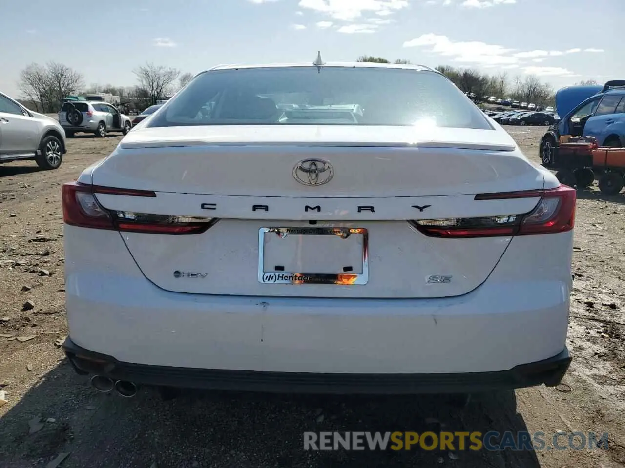 6 fotografías del automóvil dañado 4T1DAACK4SU120666 TOYOTA CAMRY 2025