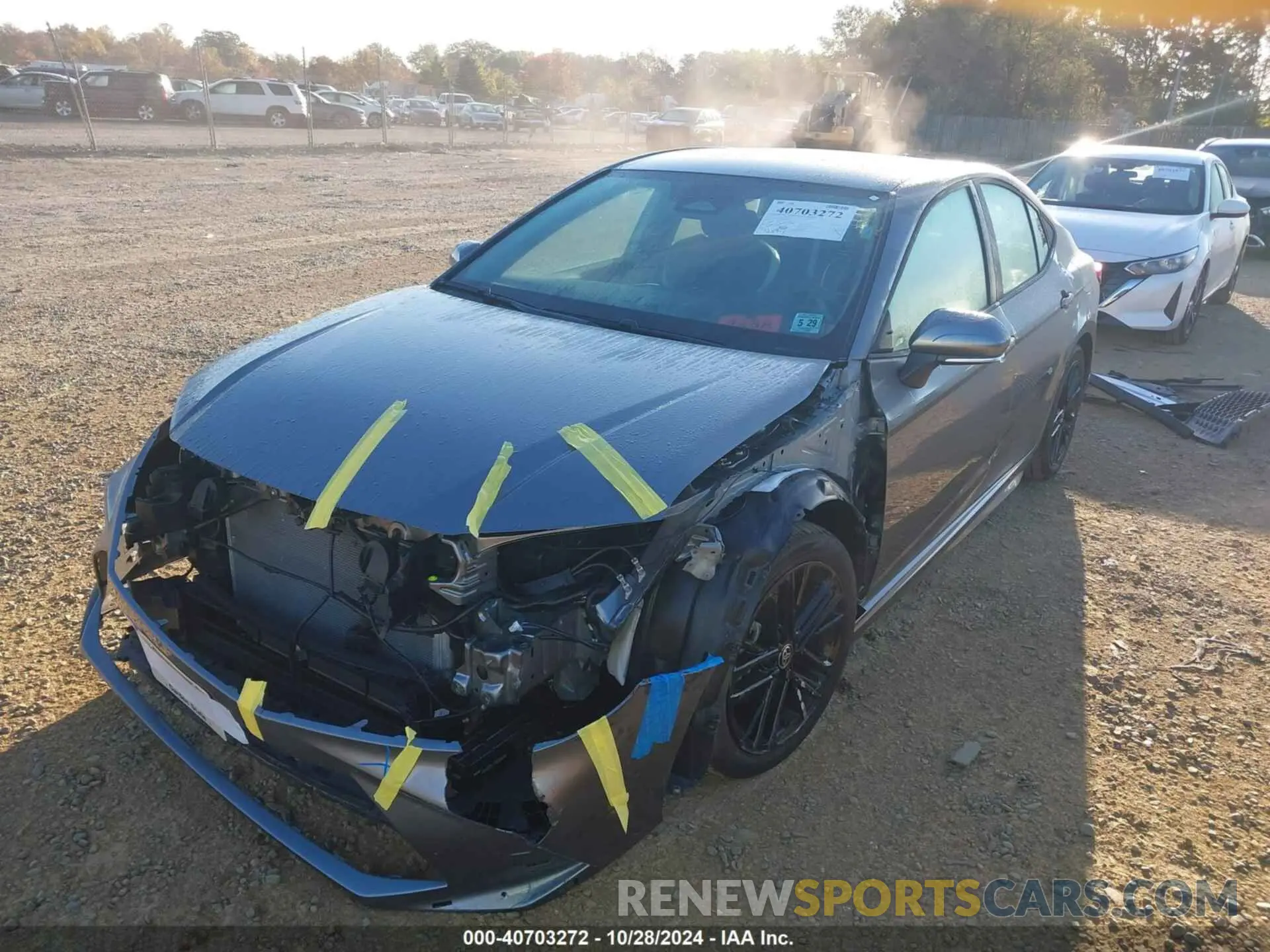 2 fotografías del automóvil dañado 4T1DAACK4SU503037 TOYOTA CAMRY 2025