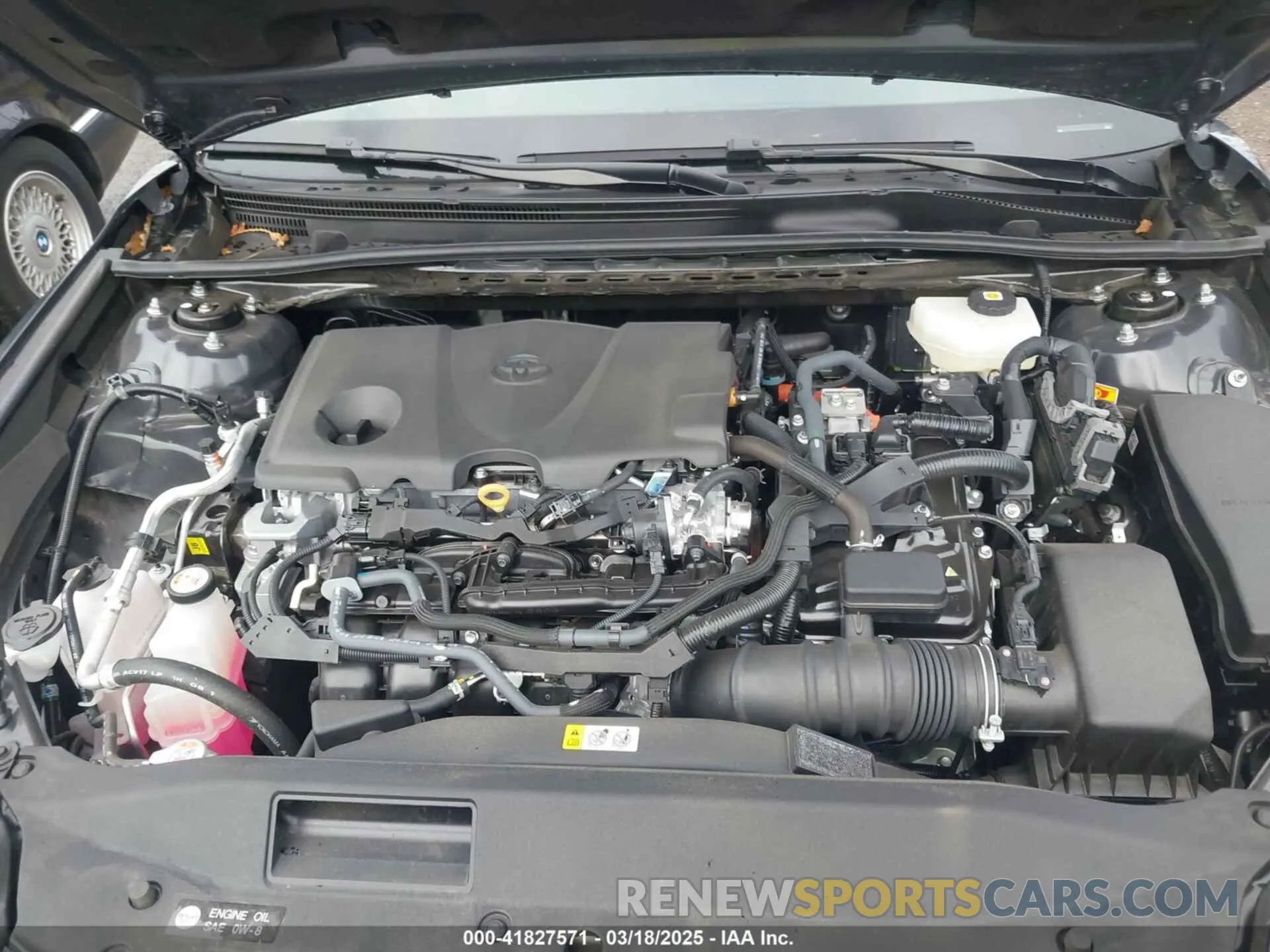 10 fotografías del automóvil dañado 4T1DAACK4SU503717 TOYOTA CAMRY 2025