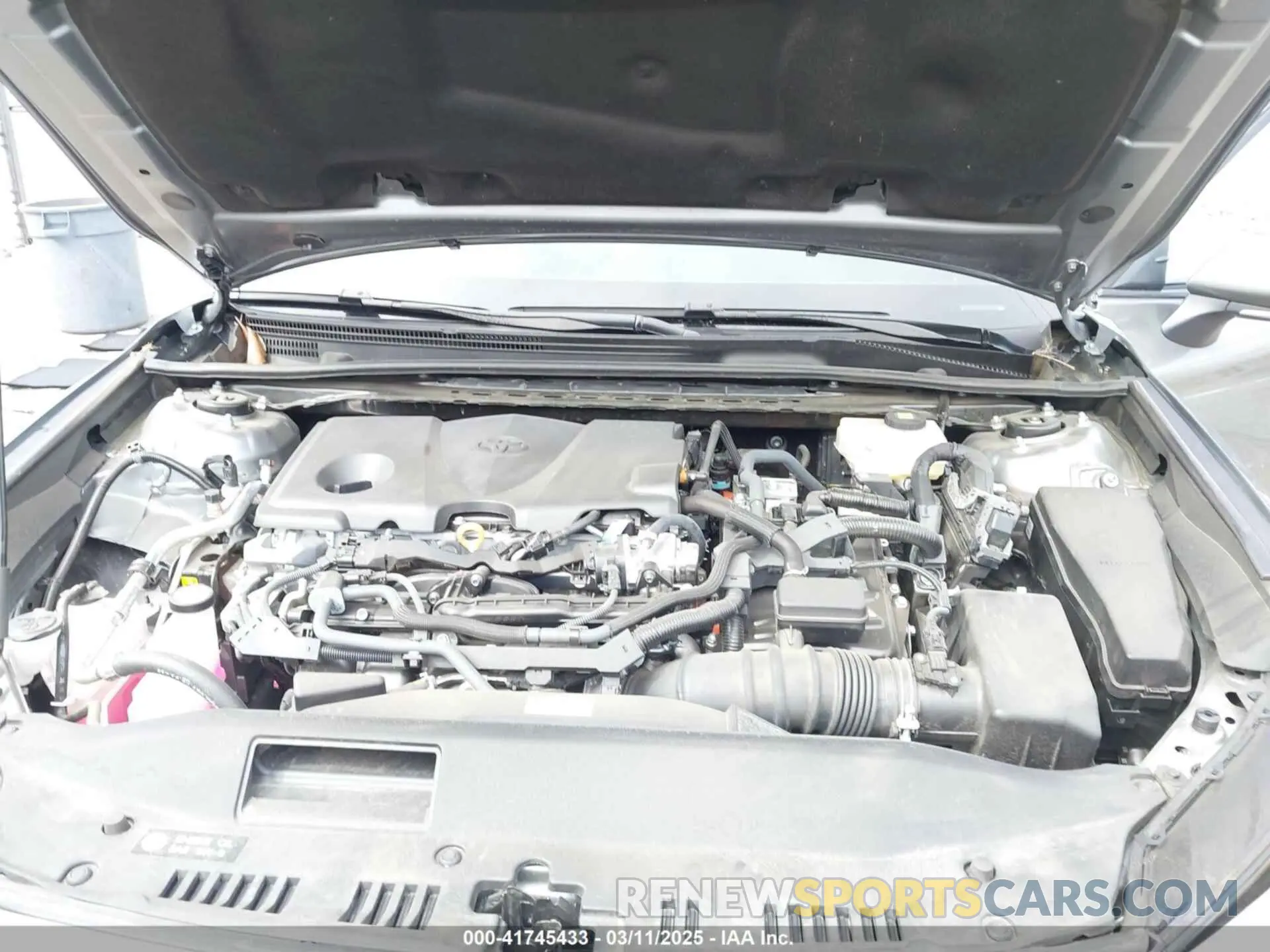 10 fotografías del automóvil dañado 4T1DAACK4SU511350 TOYOTA CAMRY 2025