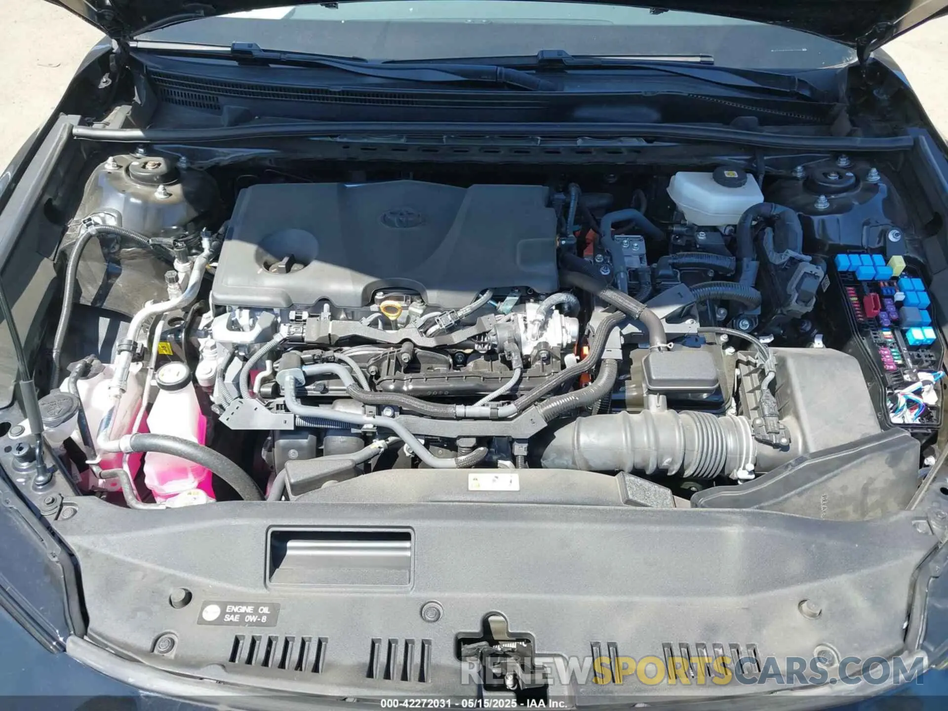10 fotografías del automóvil dañado 4T1DAACK4SU521358 TOYOTA CAMRY 2025