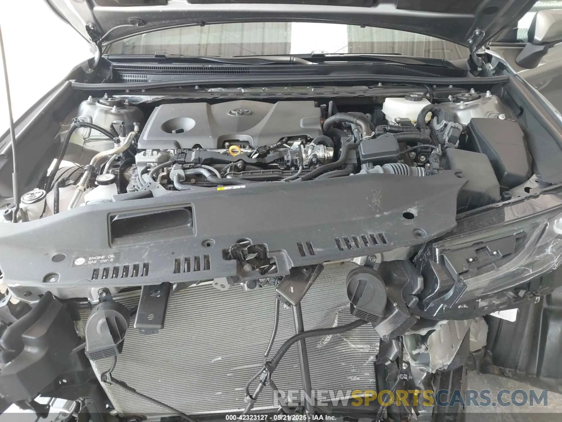 10 fotografías del automóvil dañado 4T1DAACK4SU530349 TOYOTA CAMRY 2025