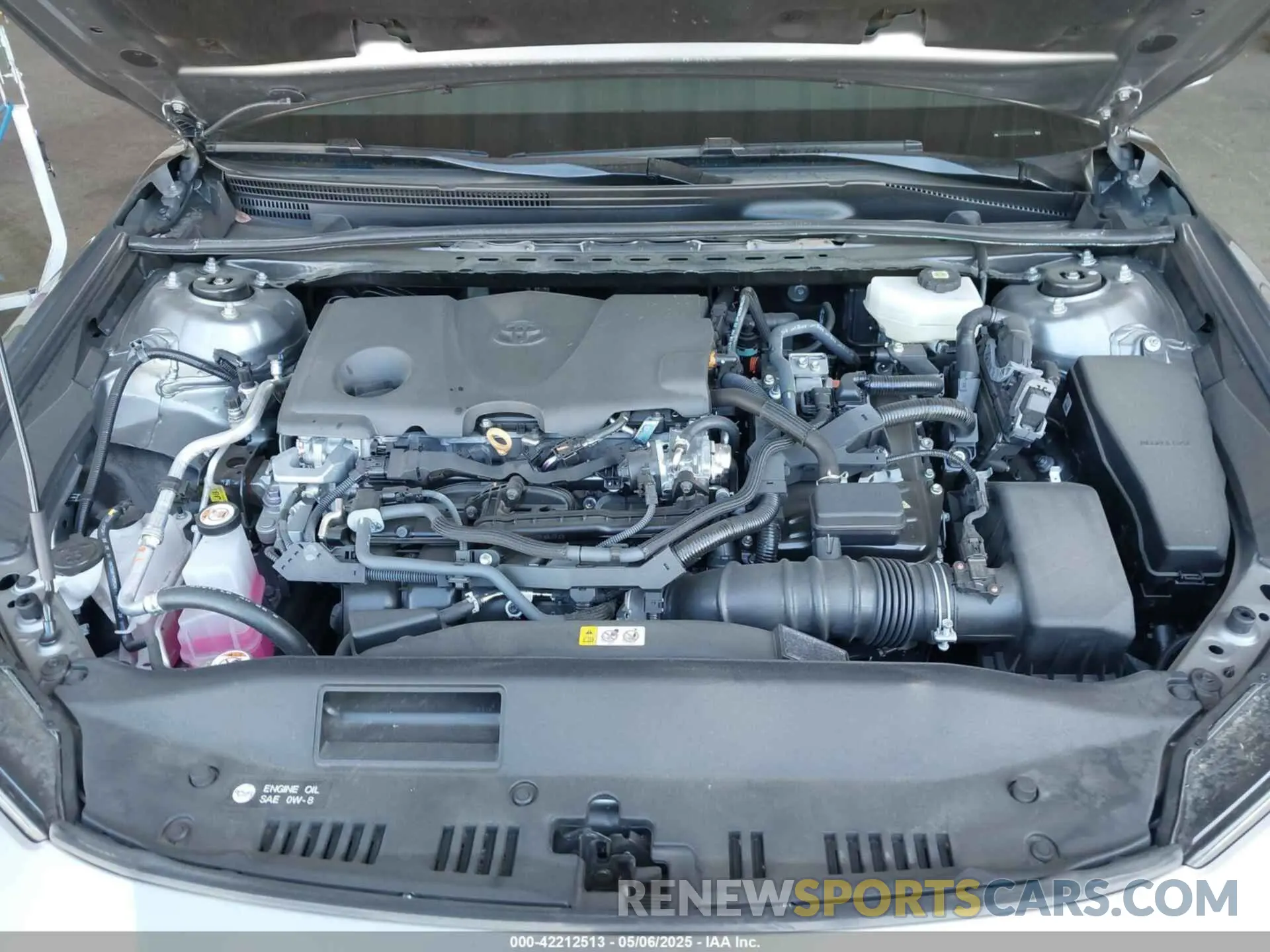 10 fotografías del automóvil dañado 4T1DAACK4SU555705 TOYOTA CAMRY 2025