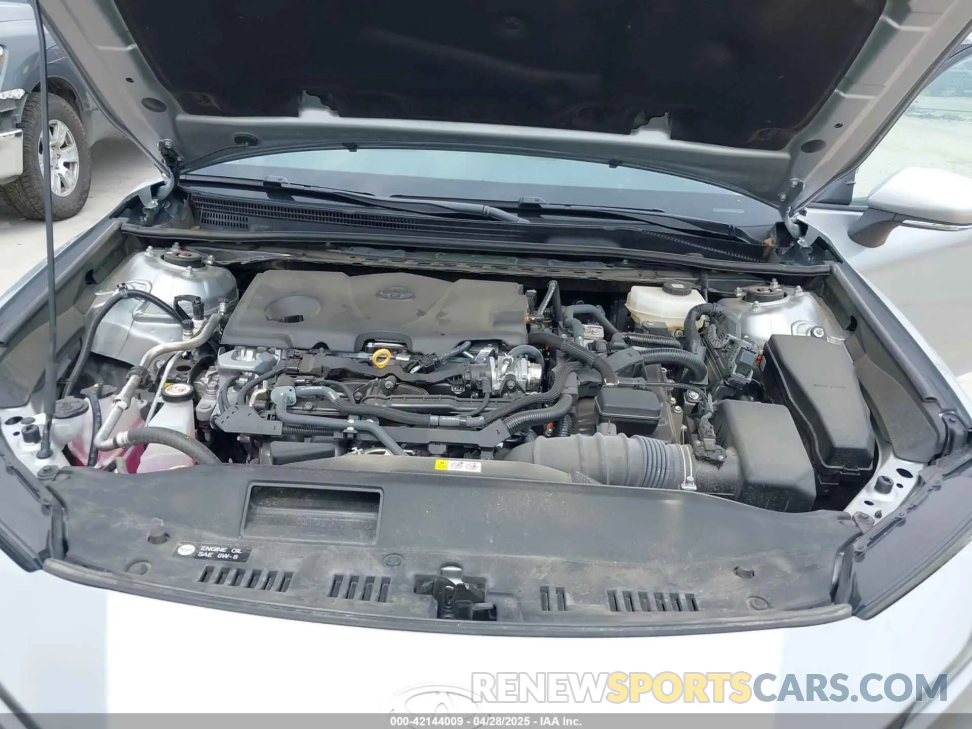 10 fotografías del automóvil dañado 4T1DAACK5SU000942 TOYOTA CAMRY 2025
