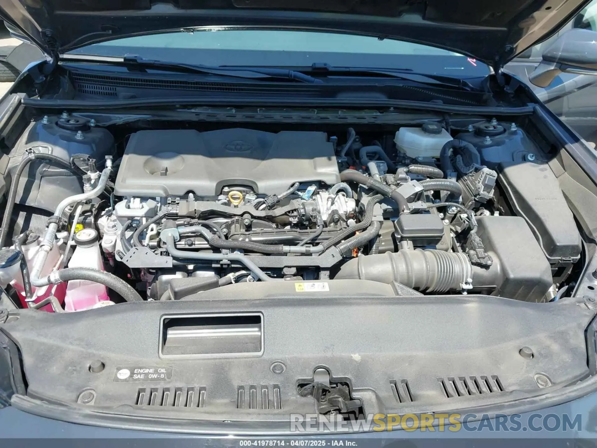 10 fotografías del automóvil dañado 4T1DAACK5SU008796 TOYOTA CAMRY 2025