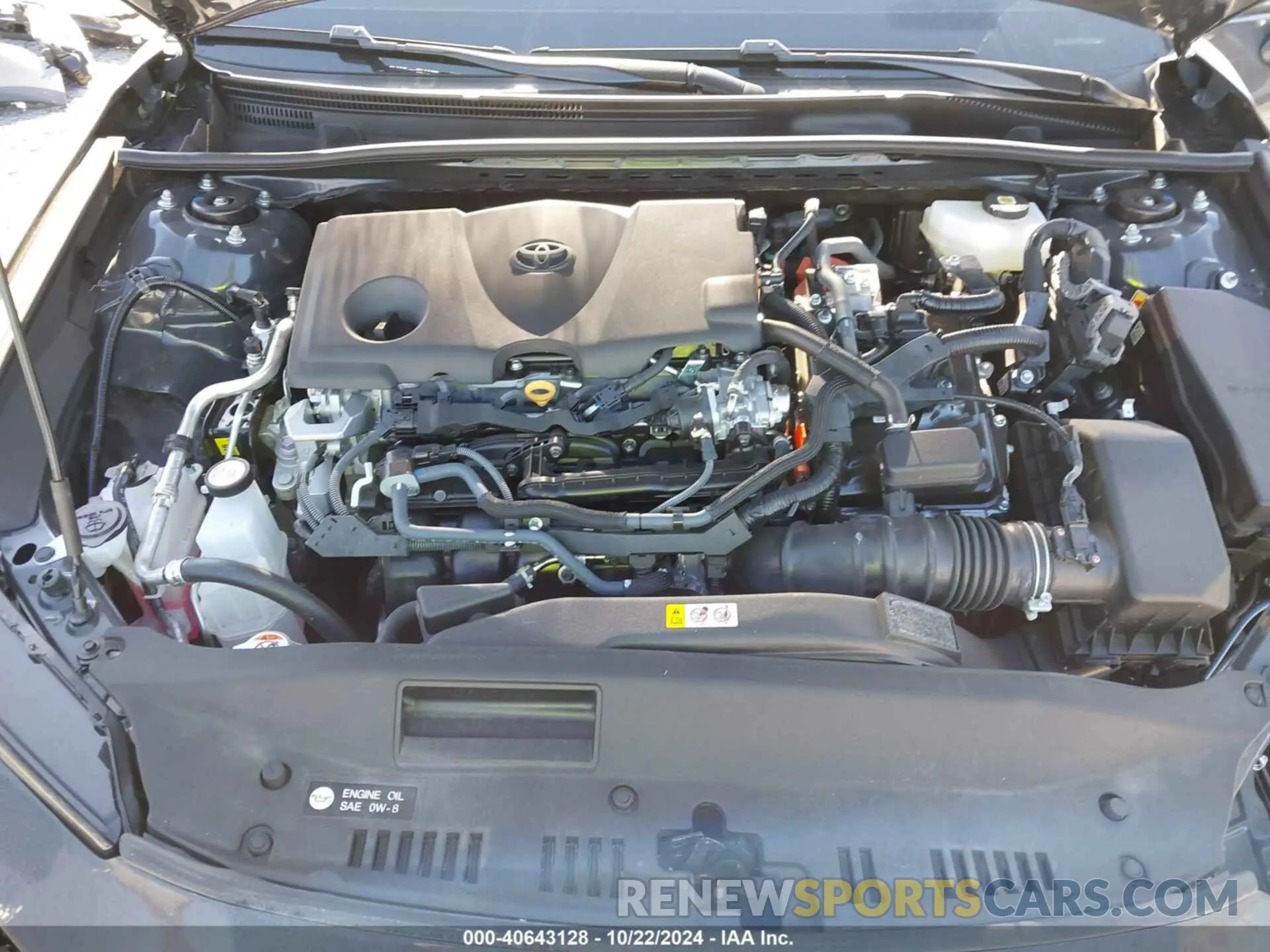 10 fotografías del automóvil dañado 4T1DAACK5SU030071 TOYOTA CAMRY 2025