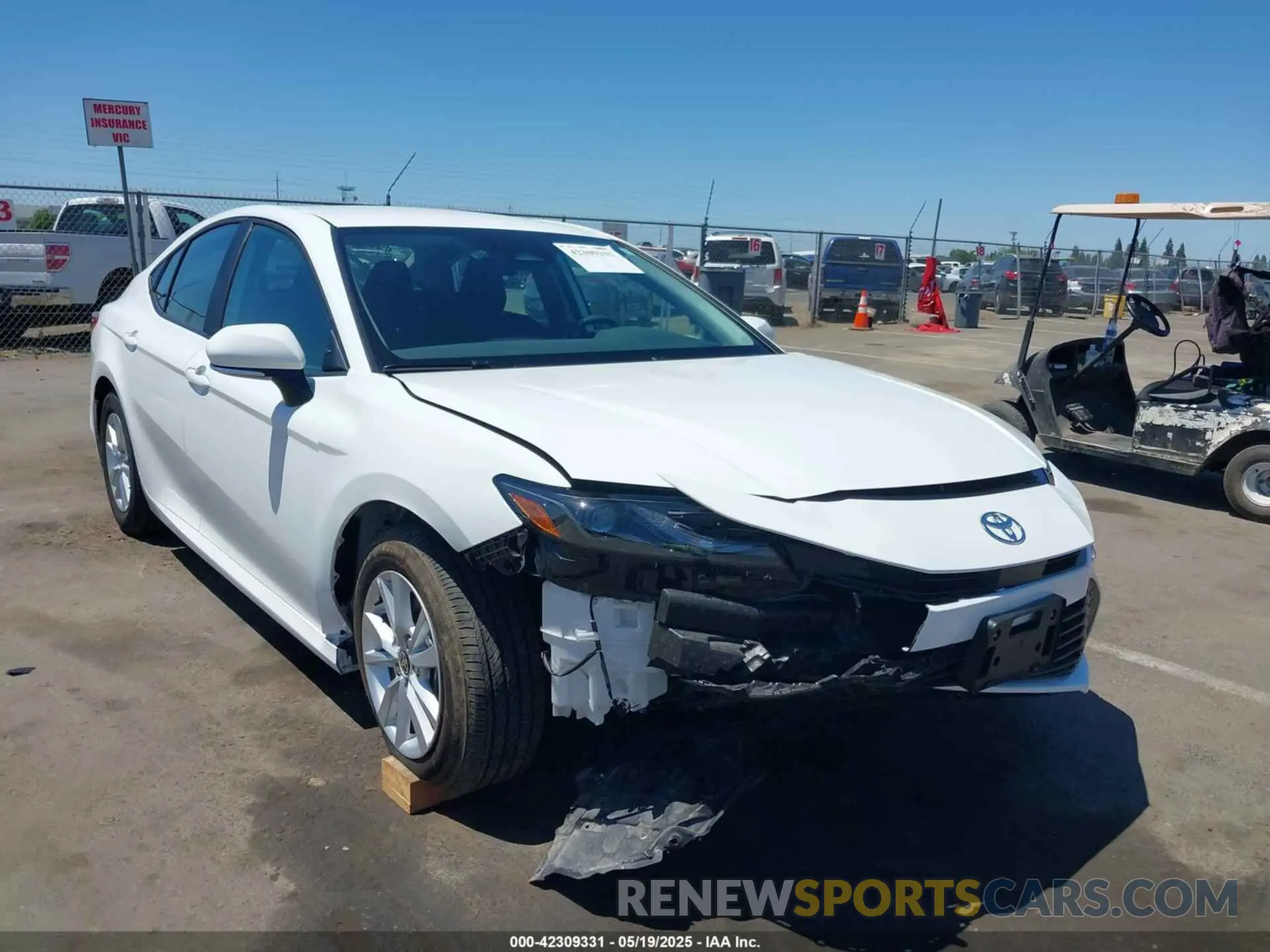 6 fotografías del automóvil dañado 4T1DAACK5SU038879 TOYOTA CAMRY 2025