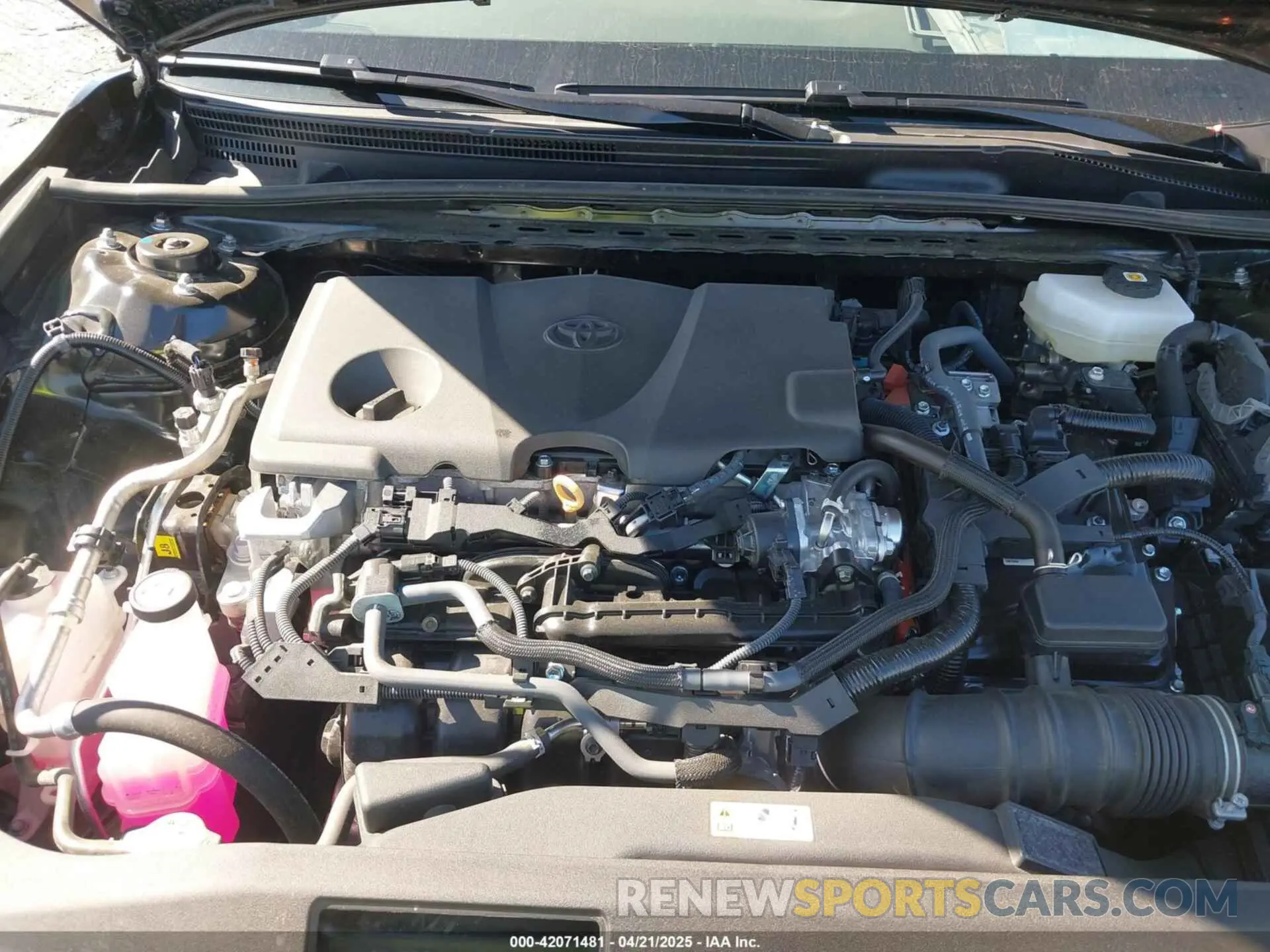 10 fotografías del automóvil dañado 4T1DAACK5SU060848 TOYOTA CAMRY 2025