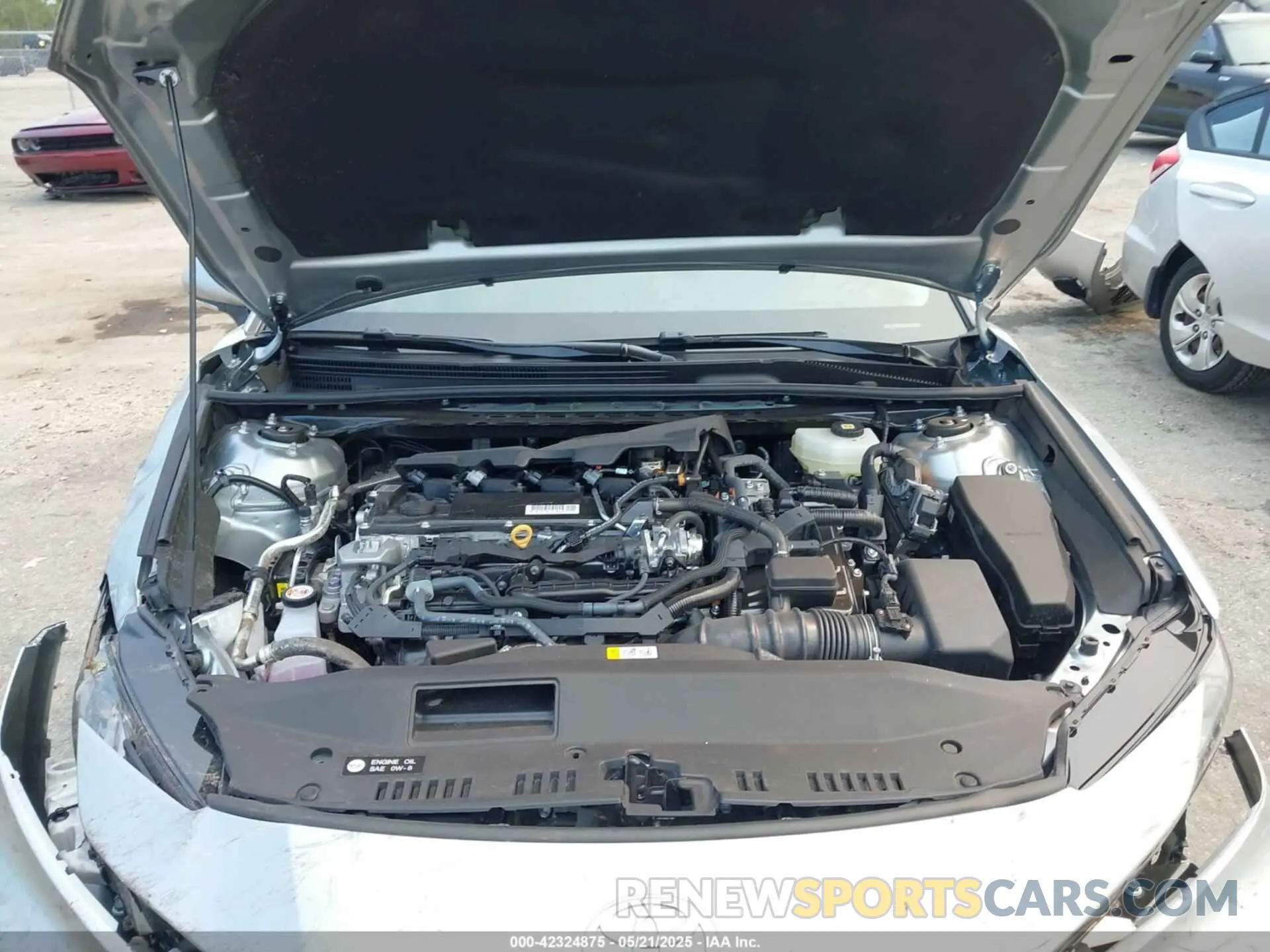 10 fotografías del automóvil dañado 4T1DAACK5SU121762 TOYOTA CAMRY 2025