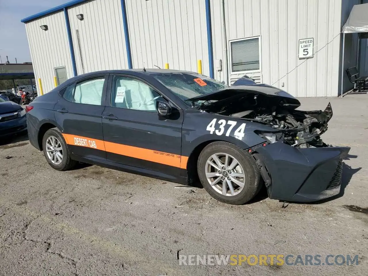 4 fotografías del automóvil dañado 4T1DAACK5SU523538 TOYOTA CAMRY 2025