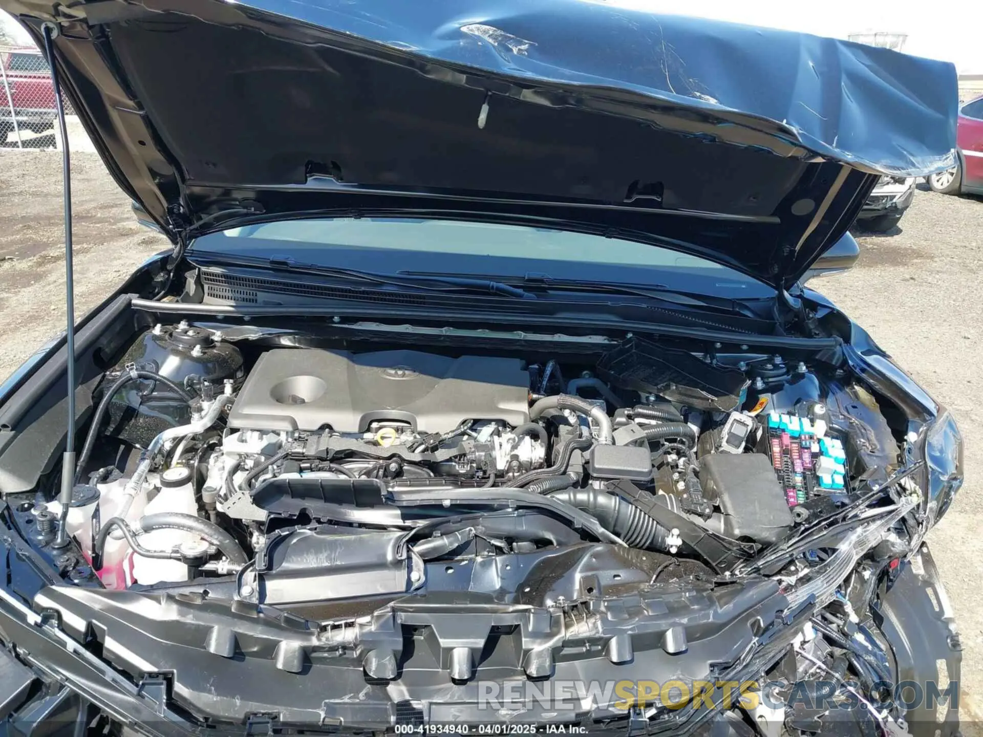 10 fotografías del automóvil dañado 4T1DAACK5SU581231 TOYOTA CAMRY 2025