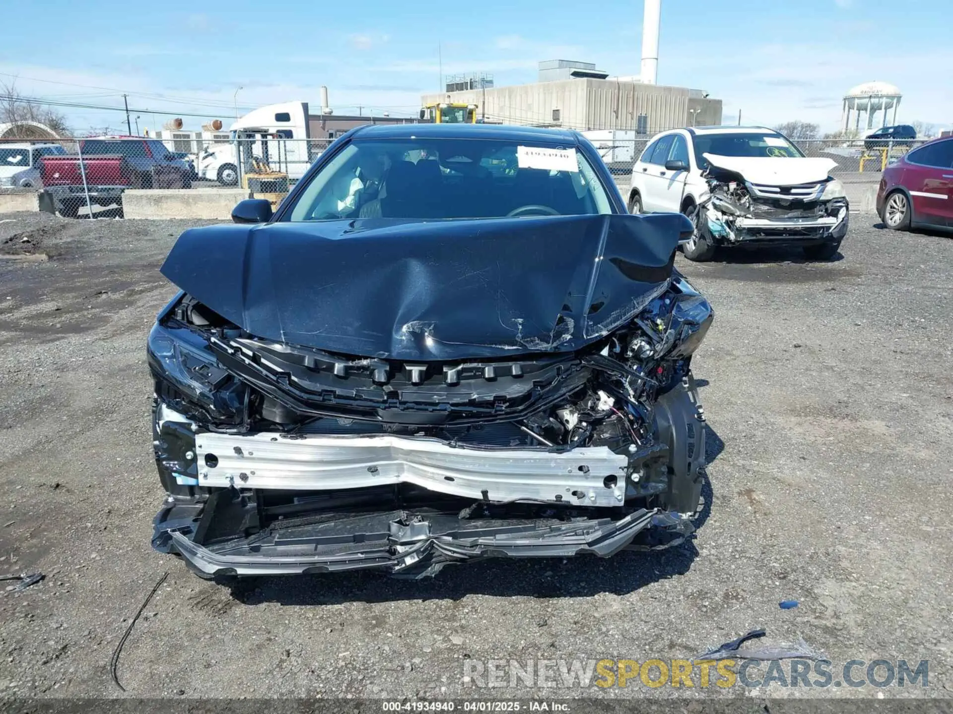 12 fotografías del automóvil dañado 4T1DAACK5SU581231 TOYOTA CAMRY 2025