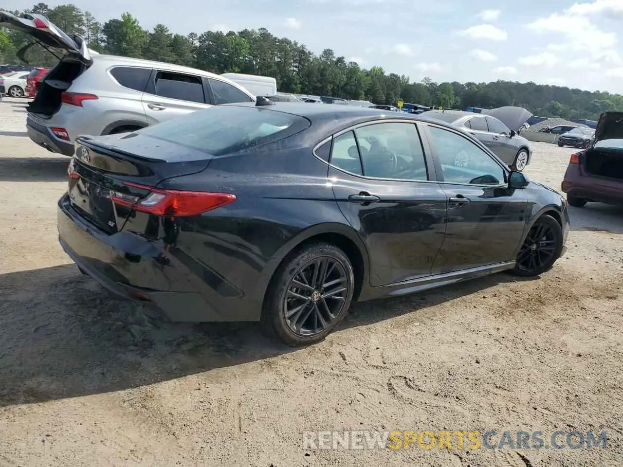 3 fotografías del automóvil dañado 4T1DAACK6SU009018 TOYOTA CAMRY 2025