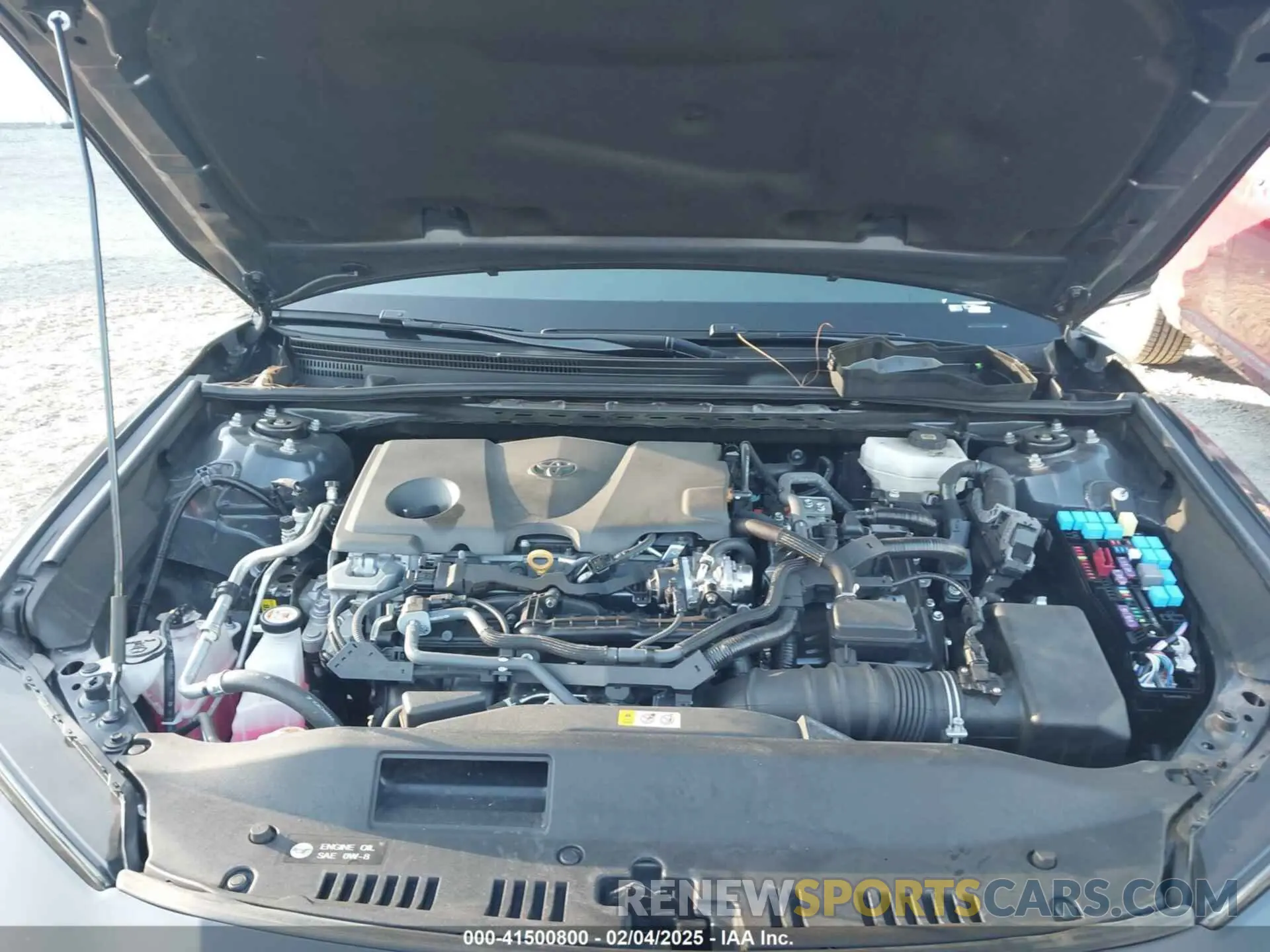 10 fotografías del automóvil dañado 4T1DAACK6SU013957 TOYOTA CAMRY 2025