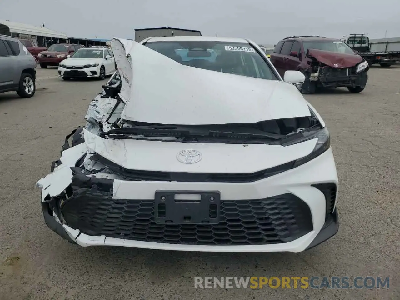 5 fotografías del automóvil dañado 4T1DAACK6SU021704 TOYOTA CAMRY 2025