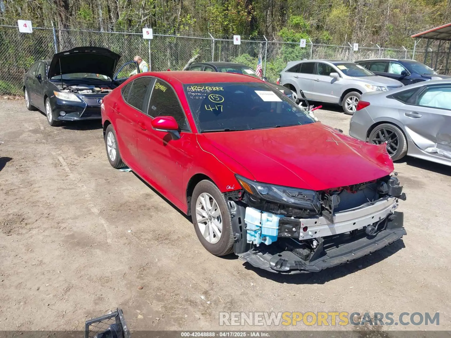 1 fotografías del automóvil dañado 4T1DAACK6SU031469 TOYOTA CAMRY 2025