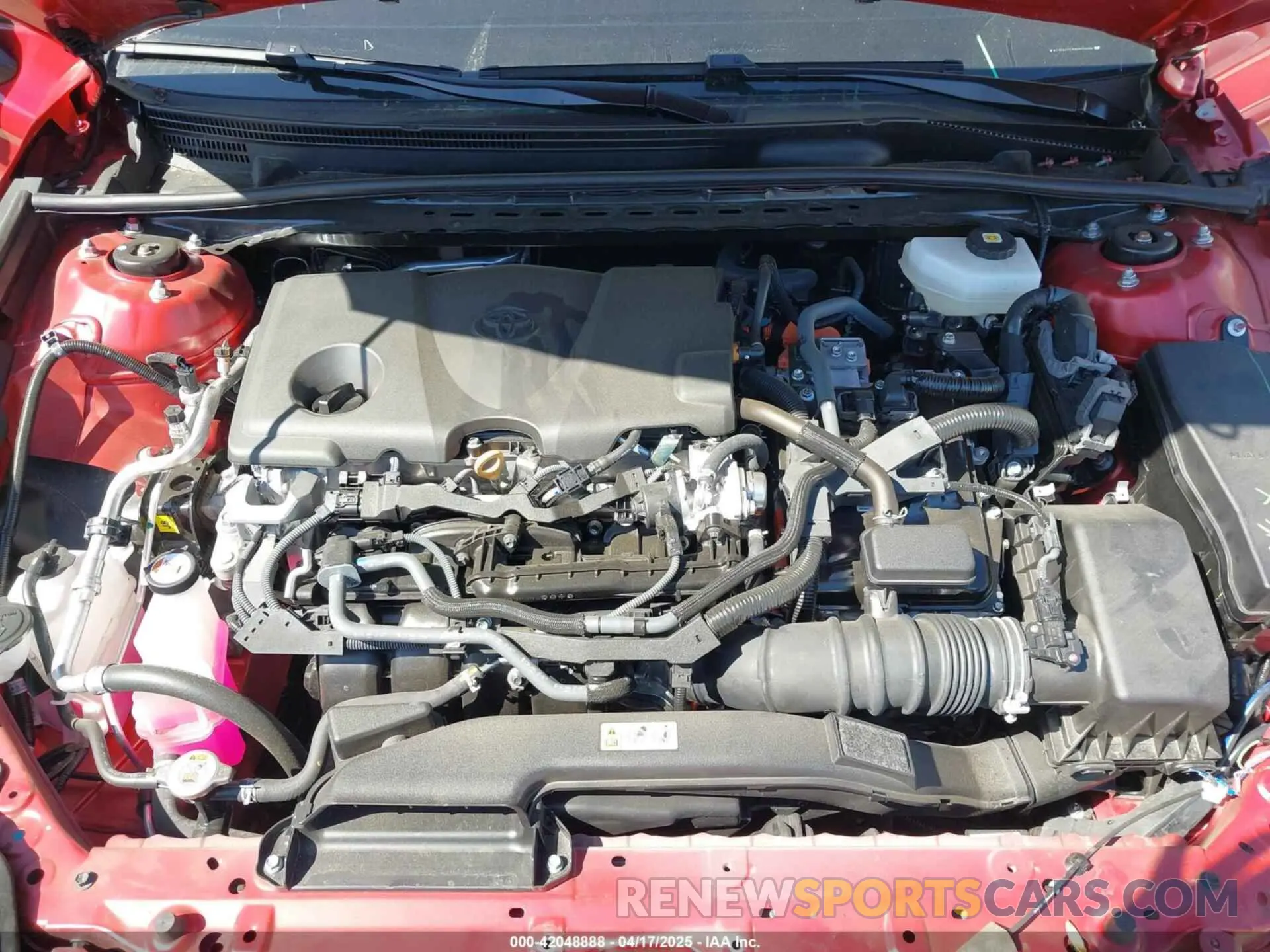 10 fotografías del automóvil dañado 4T1DAACK6SU031469 TOYOTA CAMRY 2025