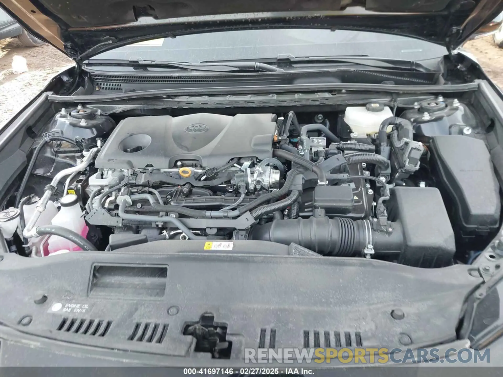 10 fotografías del automóvil dañado 4T1DAACK6SU036834 TOYOTA CAMRY 2025