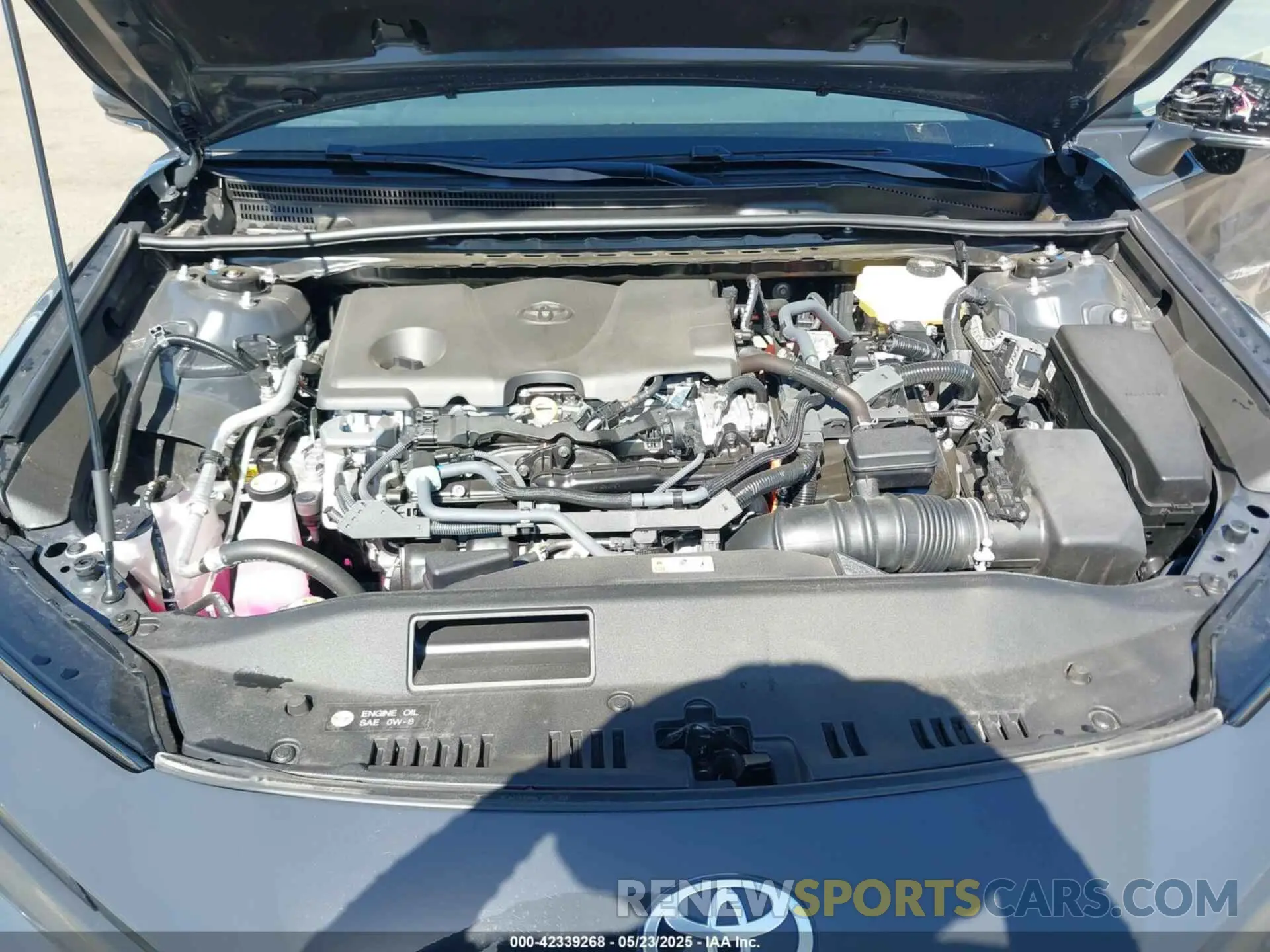 10 fotografías del automóvil dañado 4T1DAACK6SU067842 TOYOTA CAMRY 2025