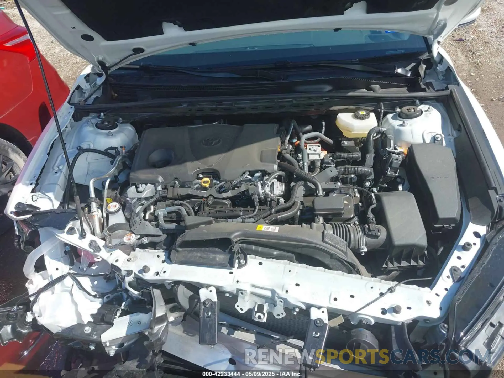 10 fotografías del automóvil dañado 4T1DAACK6SU082583 TOYOTA CAMRY 2025