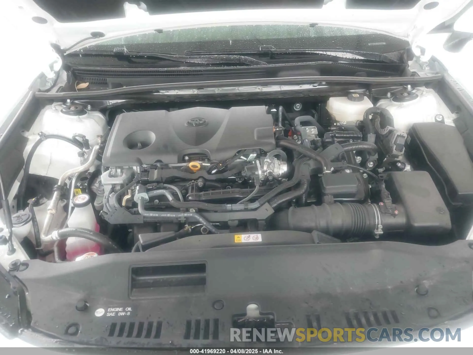 10 fotografías del automóvil dañado 4T1DAACK6SU531129 TOYOTA CAMRY 2025