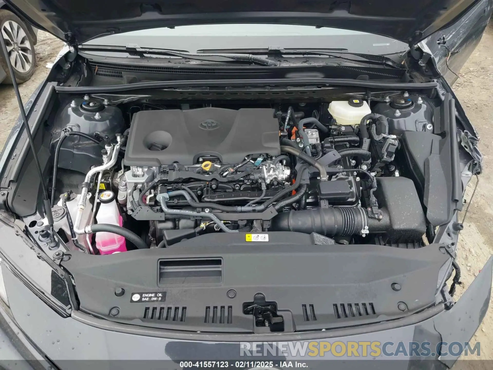 10 fotografías del automóvil dañado 4T1DAACK6SU557097 TOYOTA CAMRY 2025