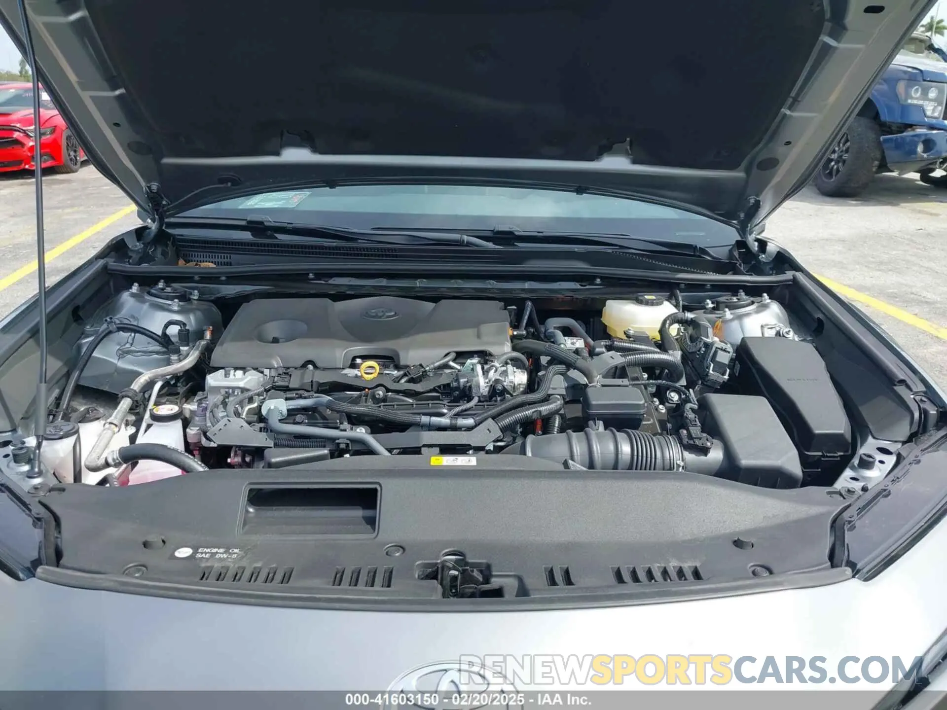 10 fotografías del automóvil dañado 4T1DAACK6SU566124 TOYOTA CAMRY 2025