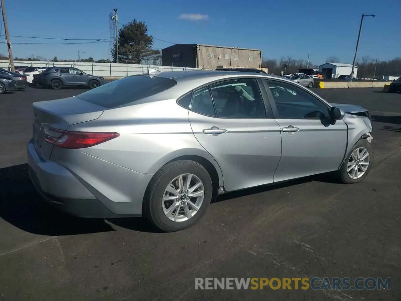 3 fotografías del automóvil dañado 4T1DAACK7SU001509 TOYOTA CAMRY 2025