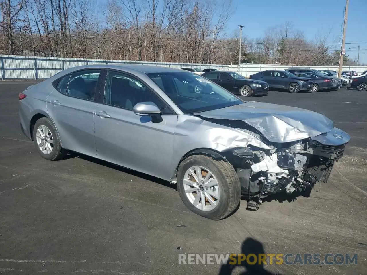 4 fotografías del automóvil dañado 4T1DAACK7SU001509 TOYOTA CAMRY 2025