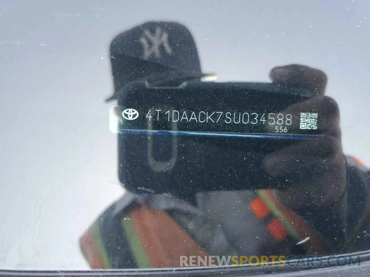 14 fotografías del automóvil dañado 4T1DAACK7SU034588 TOYOTA CAMRY 2025