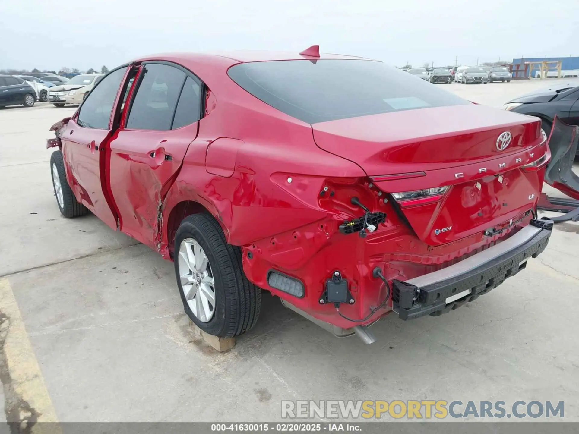 3 fotografías del automóvil dañado 4T1DAACK7SU065128 TOYOTA CAMRY 2025