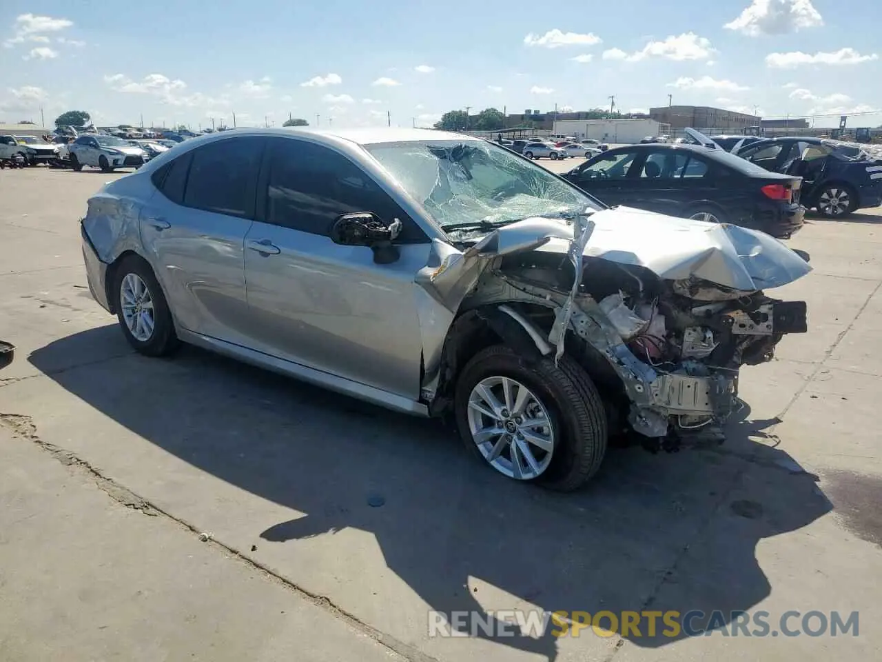 4 fotografías del automóvil dañado 4T1DAACK7SU069339 TOYOTA CAMRY 2025