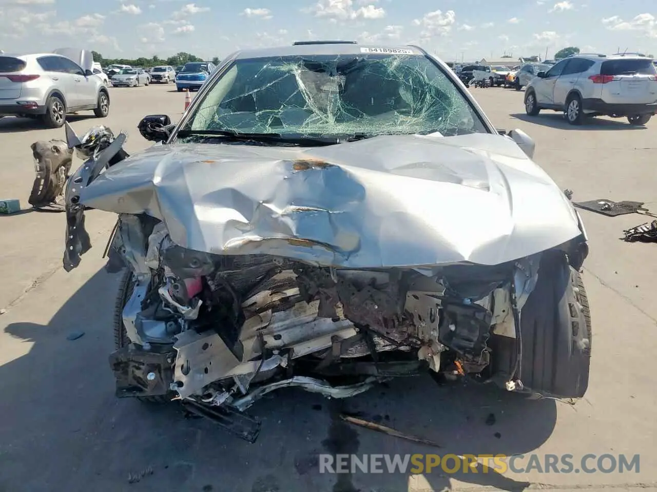 5 fotografías del automóvil dañado 4T1DAACK7SU069339 TOYOTA CAMRY 2025